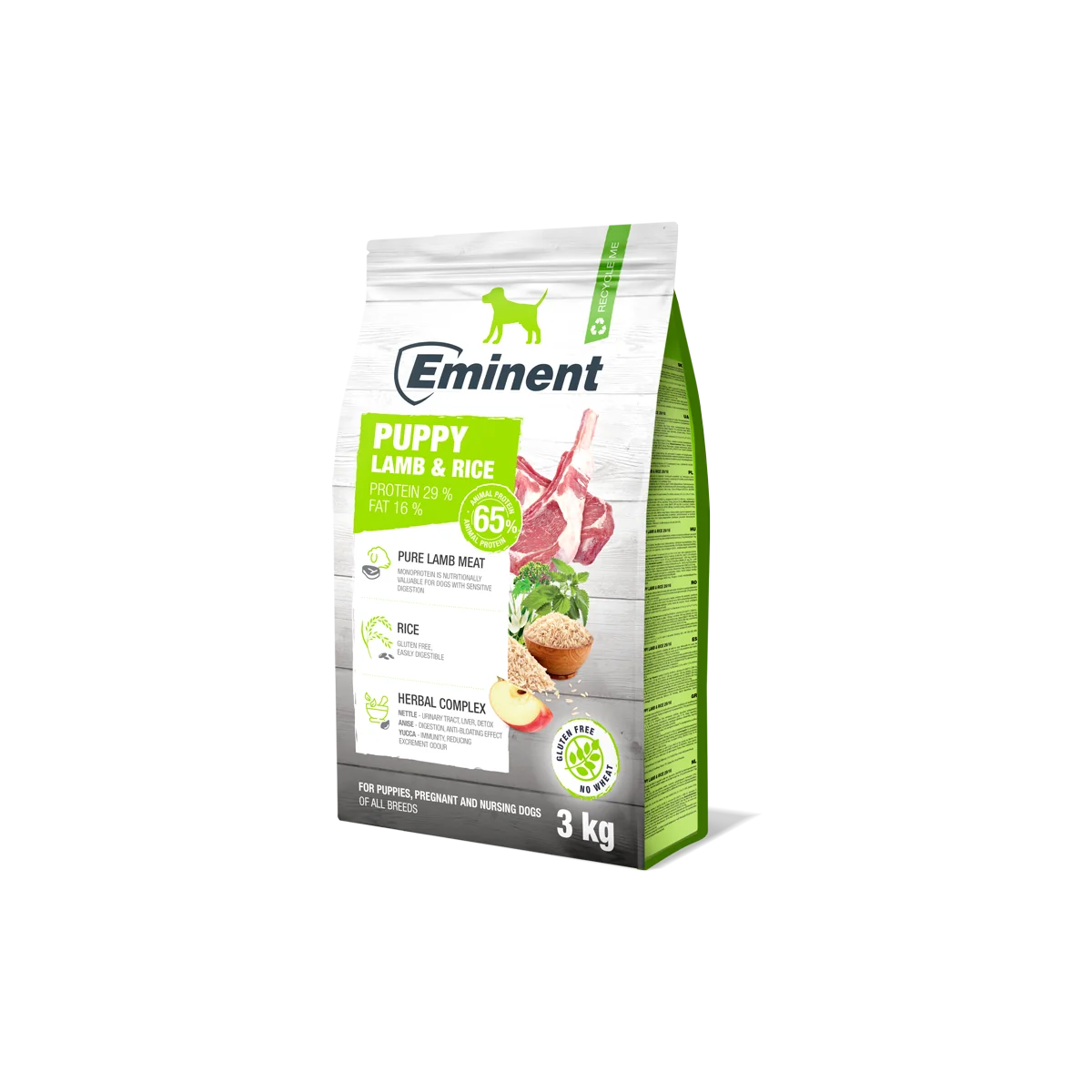 EMINENT PUPPY LAMB&RICE 3KG A.U.V.