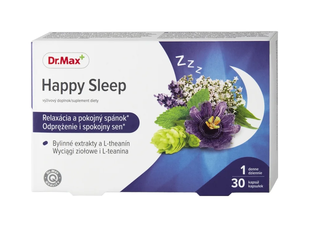 Dr. Max Happy Sleep 1×30 cps, lepší spánok