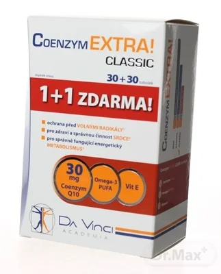 COENZYM EXT.CLASSIC 30MG 30+30TOB DA VINCI