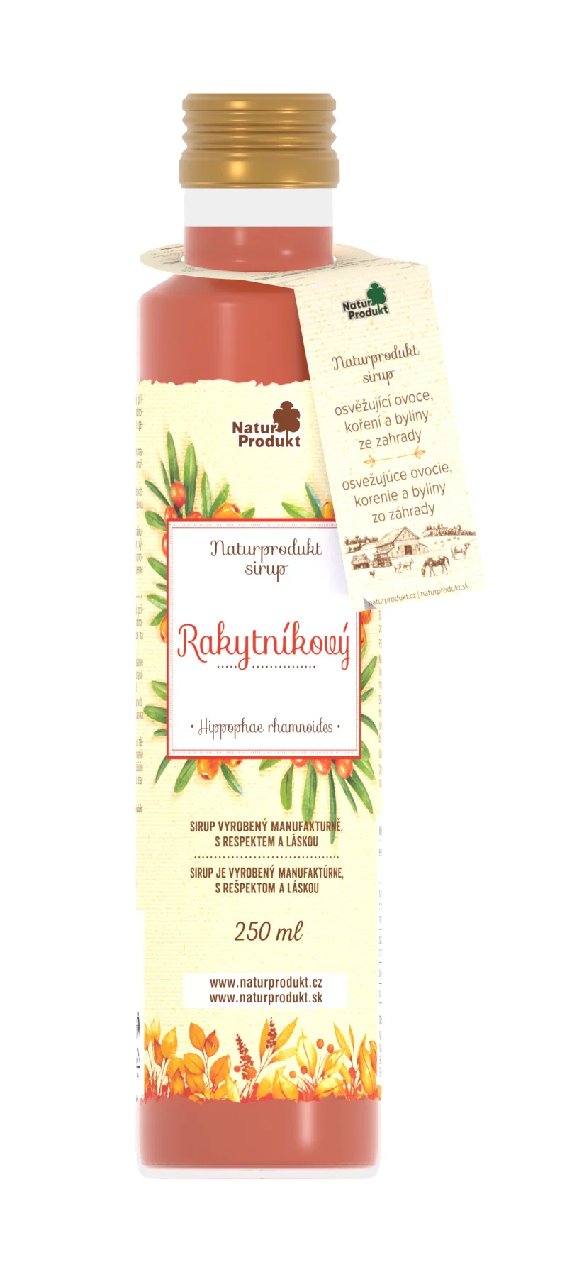 Naturprodukt sirup Rakytnikový