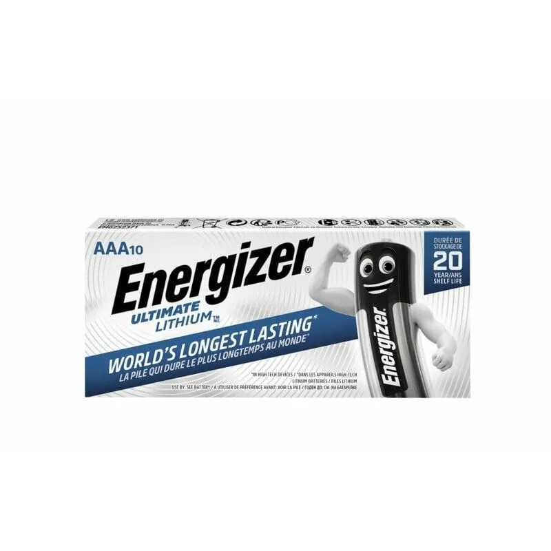 Energizer Ultimate Lithium AAA lítiové batérie 10ks 7638900343533