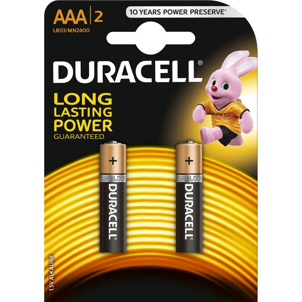 Duracell Basic mikrotužkové batérie AAA 2ks 10148634PS