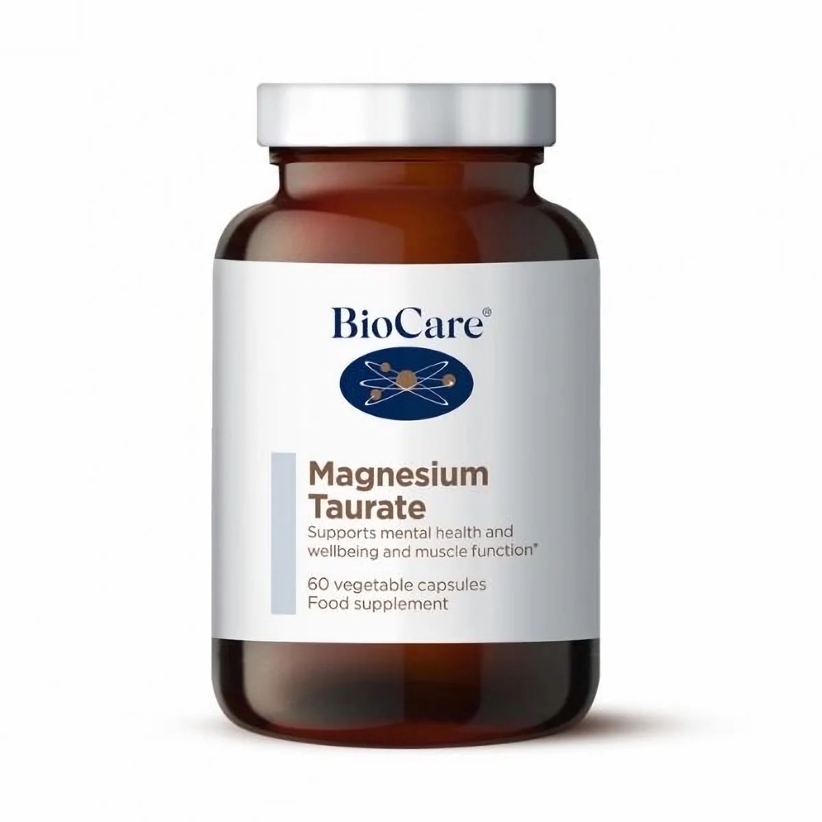 BioCare - Magnesium Taurate - Chelat horčíka a L-taurínu, 60 kapsúl 