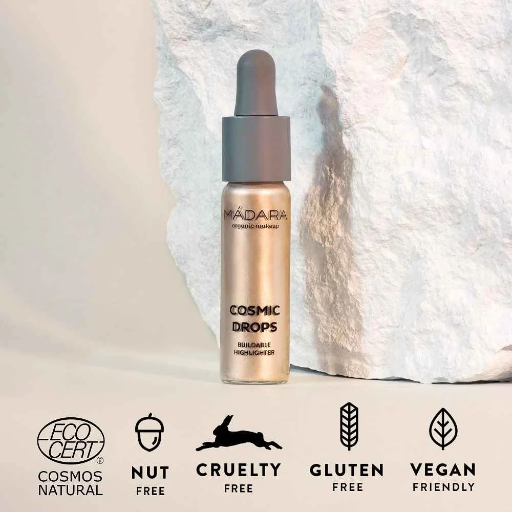 MÁDARA COSMIC DROPS Rozjasňovač Naked Chromosphere 1×13,5 ml, luxusný rozjasňovač