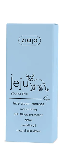 Ziaja Jeju - penový pleťový krém spf10 1×50 ml, pleťový krém