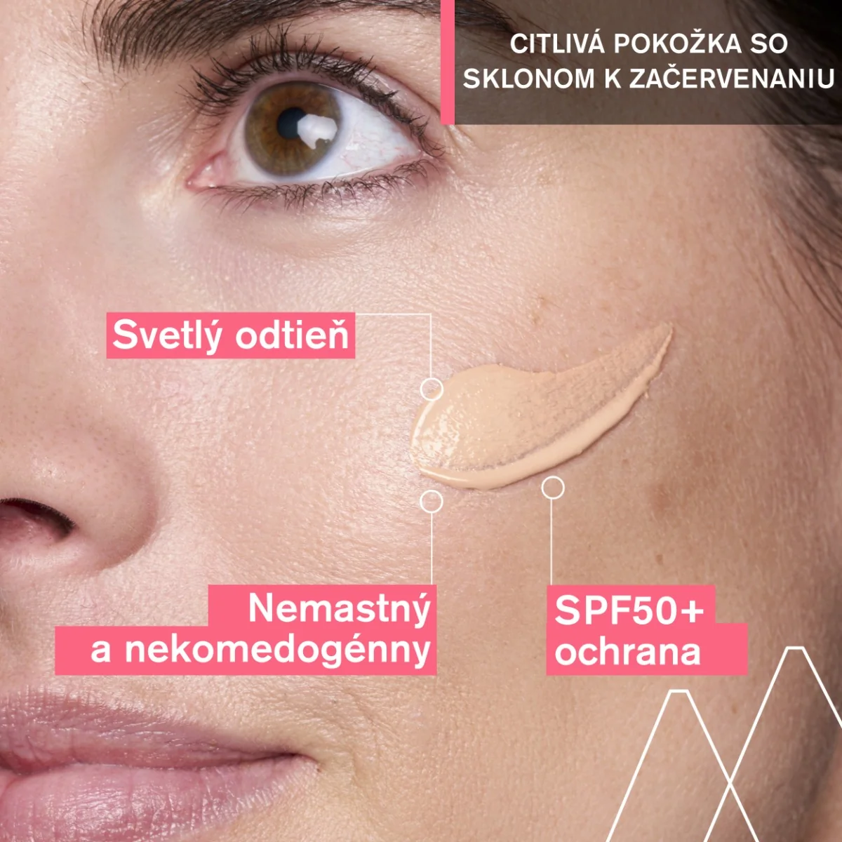 URIAGE ROSÉLIANE CC Cream SPF50+, 40ml 1×40 ml, tónovací krém na začervenanú pokožku