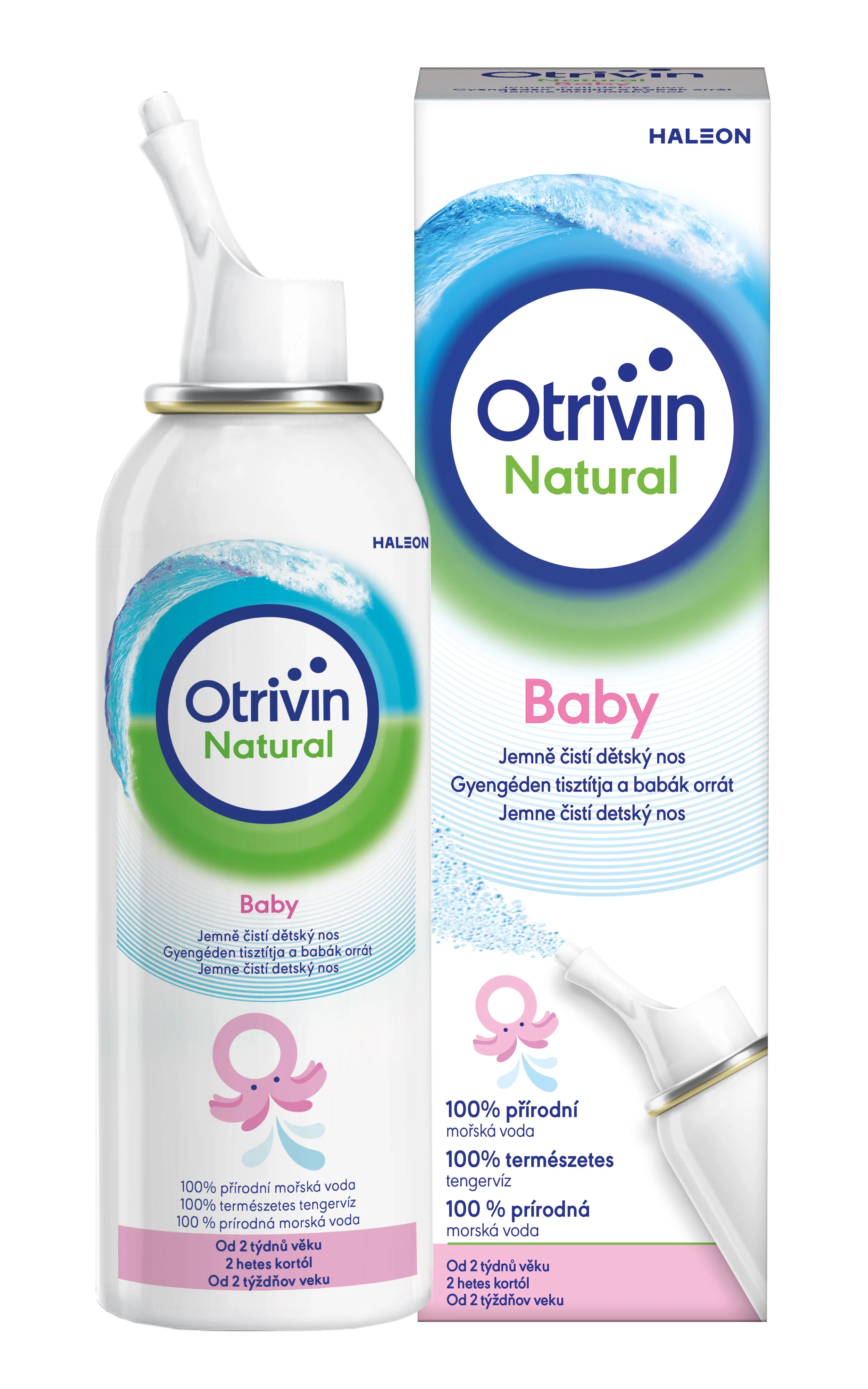 Otrivin natural Baby morská voda sprej