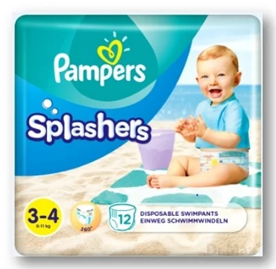 Pampers Splashers MIDI 3-4