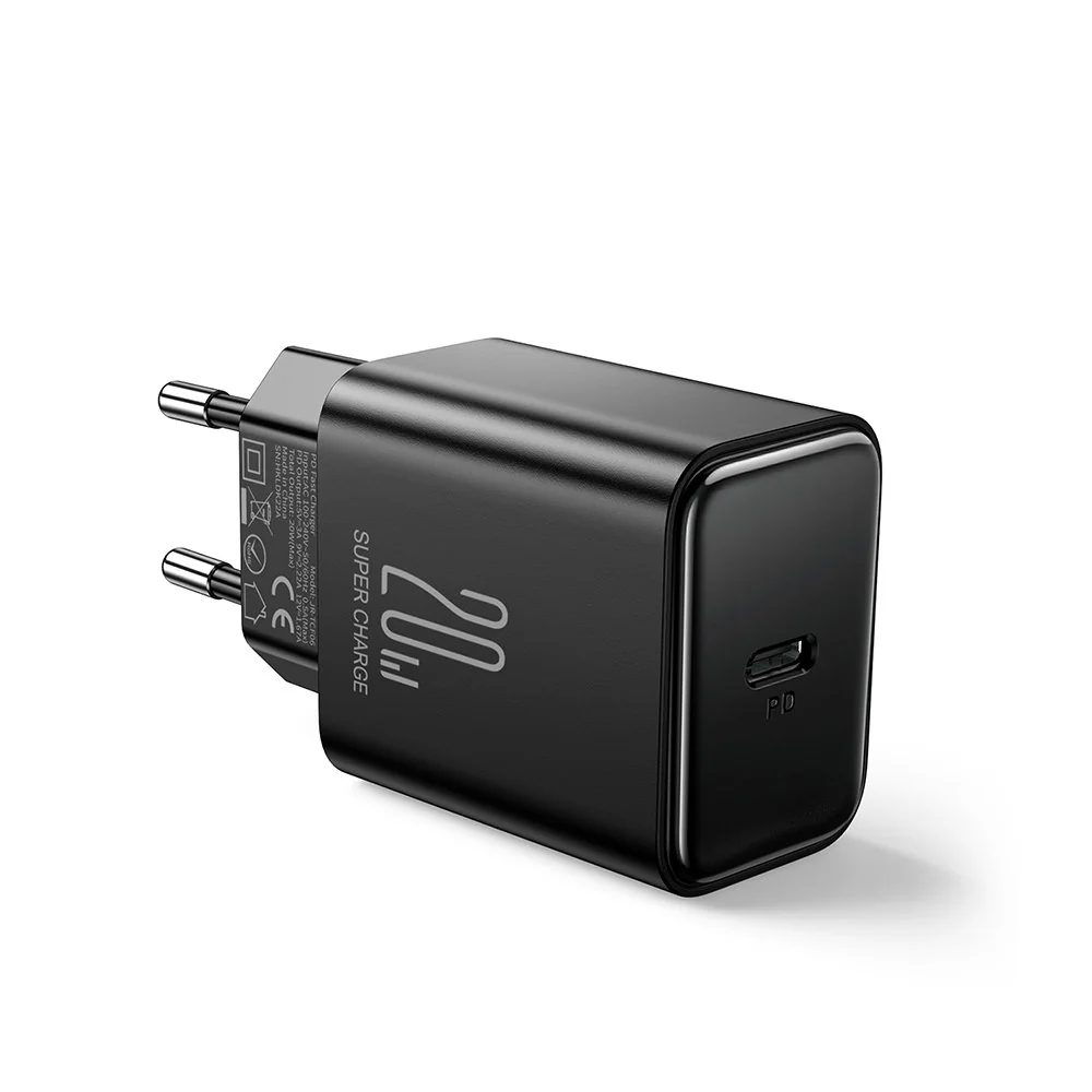 Joyroom JR-TCF06 sieťová nabíjačka USB-C 20W + kábel USB-C / Lightning , čierna