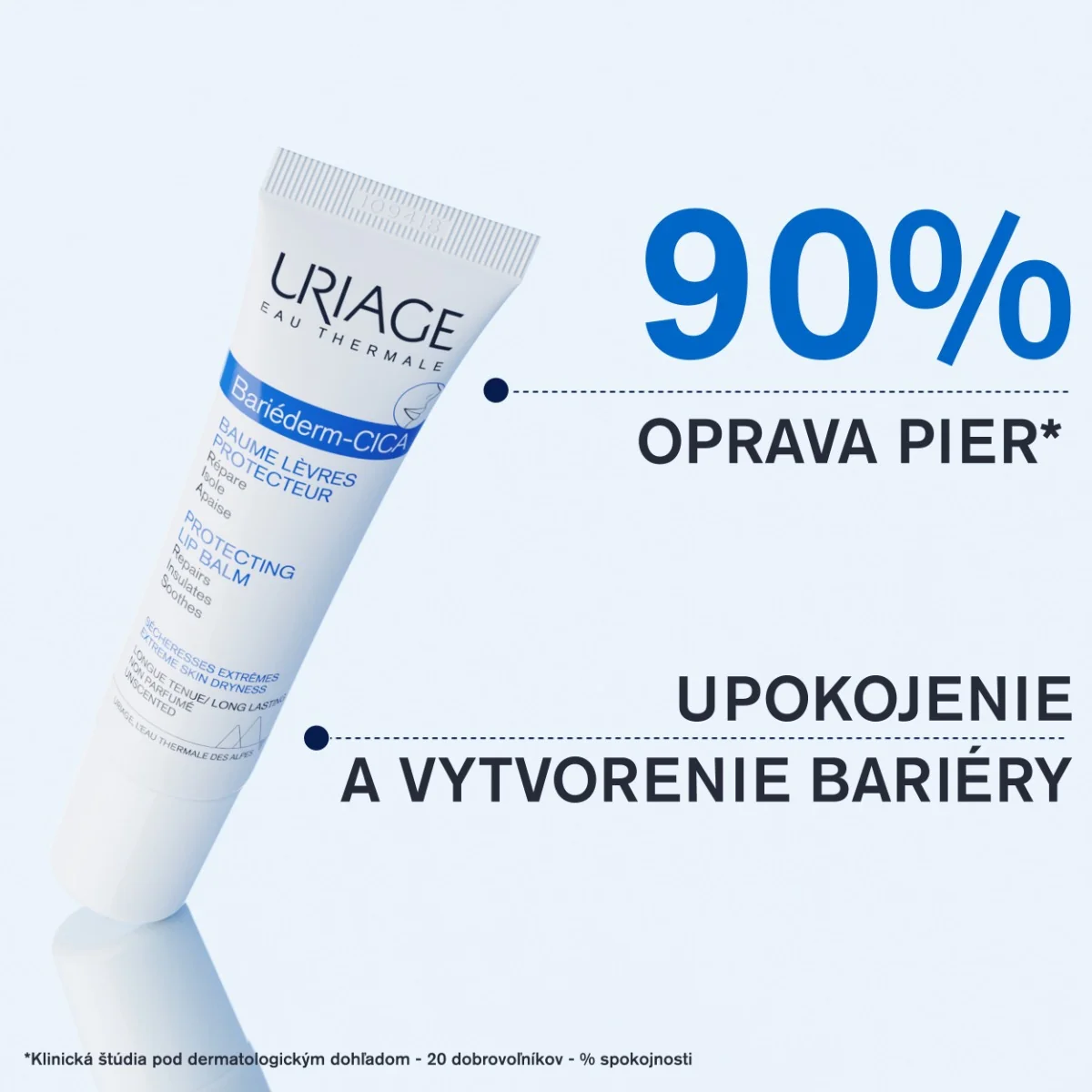 URIAGE BARIÉDERM CICA-Lips Protecting Balm, 15ml 1×15 ml, balzam na pery