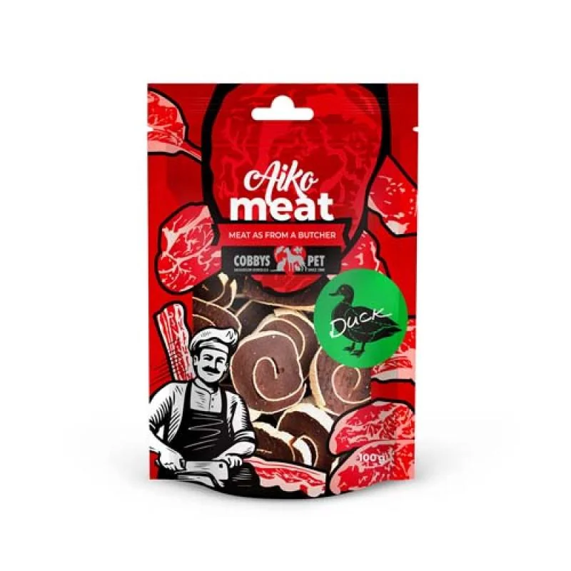 COBBYS PET AIKO Meat sushi z kačacieho mäsa 100g 