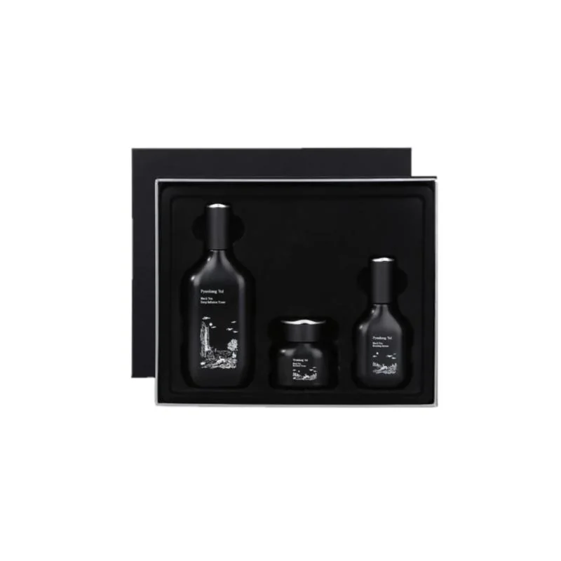 PYUNKANG YUL -  Black Tea Line Gift Set - darčeková sada pre revitalizáciu pleti