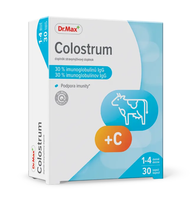 Dr. Max Colostrum 1×30 cps, podpora imunity