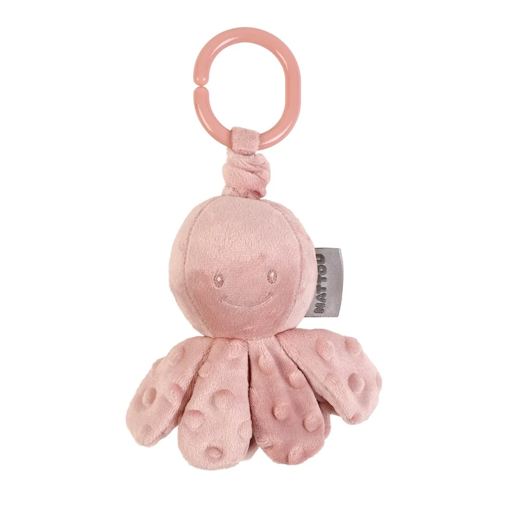 Chobotnička vibračná na C krúžku dusty pink 20 cm Lapidou 