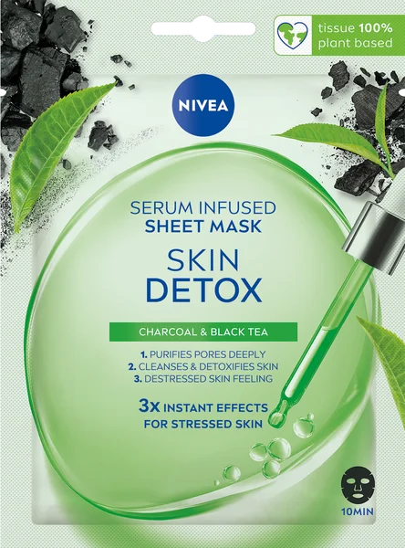 Nivea Detoxikačná textilná maska