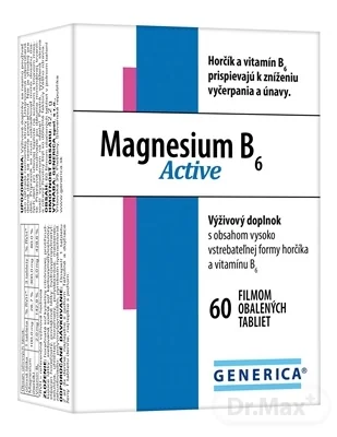 GENERICA Magnesium B6 Active