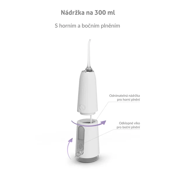 TrueLife AquaFloss Compact C200 1×1 ks, ústna sprcha