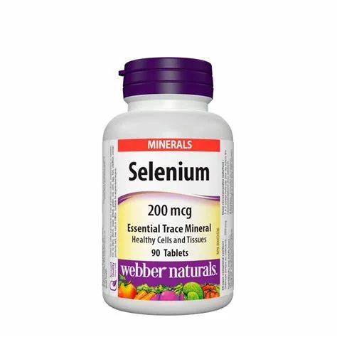 WEBBER NATURALS Selén 200 mcg