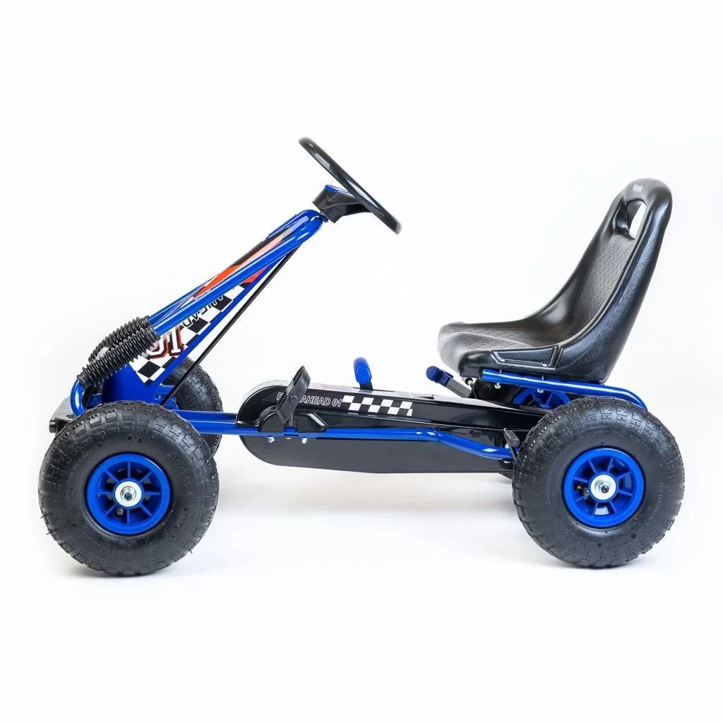 Detská šliapacia motokára Go-kart Baby Mix Razor modrá , 20C55290 