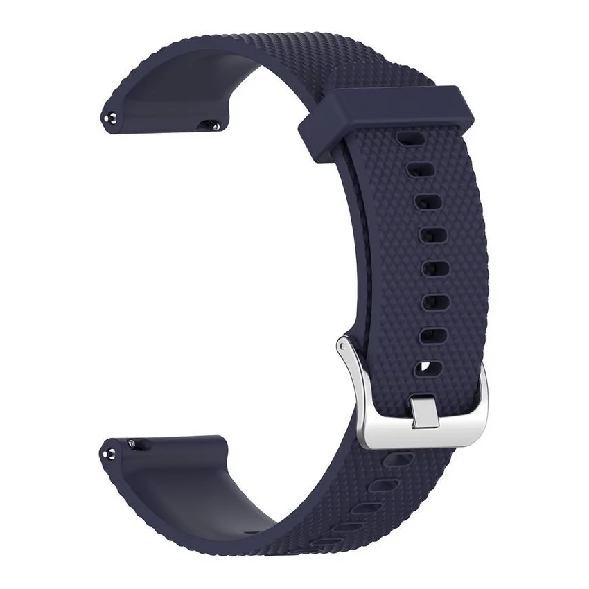 BStrap Silicone Land remienok na Garmin Vivoactive 3 dark blue