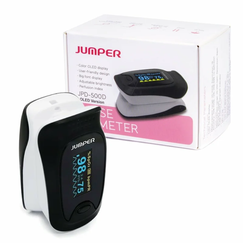 Jumper JPD-500D OLED, Pulzný oxymeter s jednosmerným displejom 