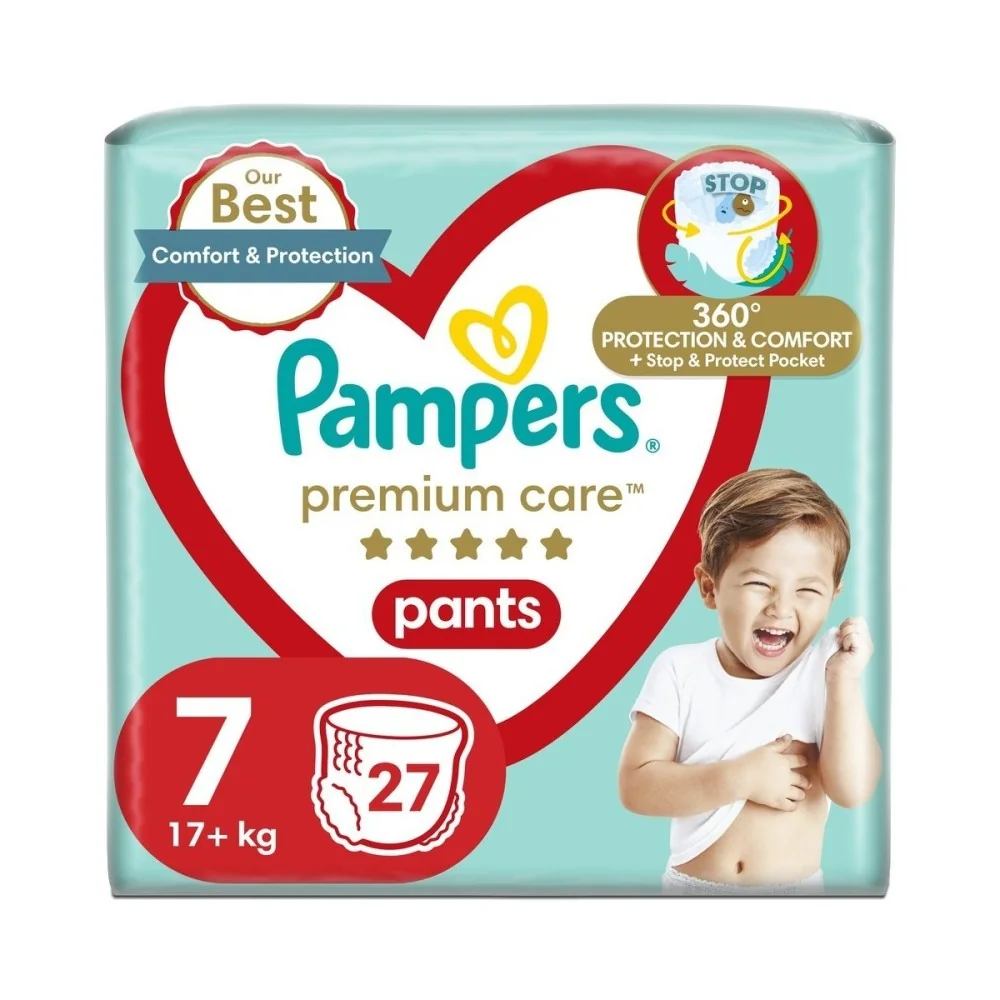 Pampers Premium Pants VP S7 27ks (17+kg)