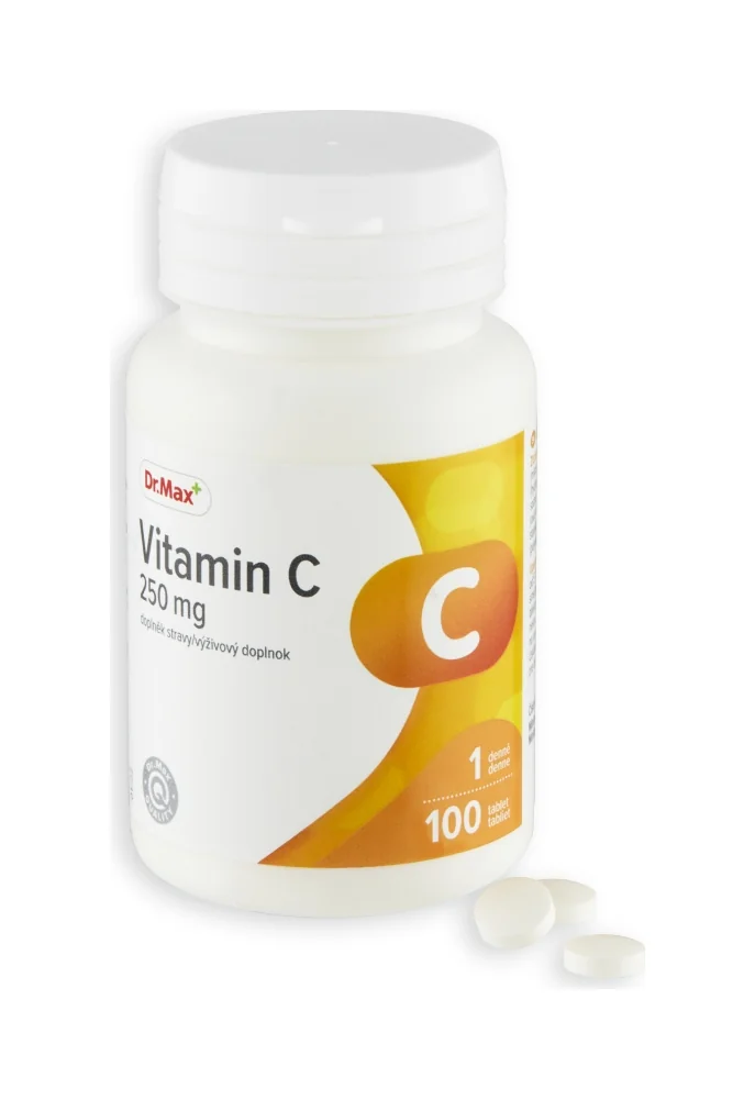 Dr. Max Vitamín C 250 mg 1×100 tbl, výživový doplnok