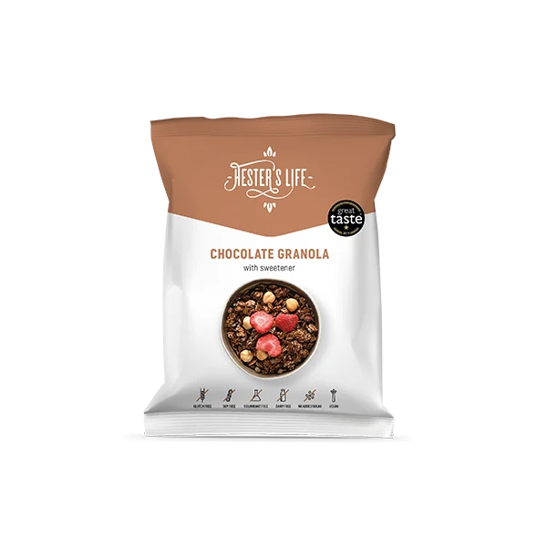 Hester´s Life Granola chocolate, 60 g