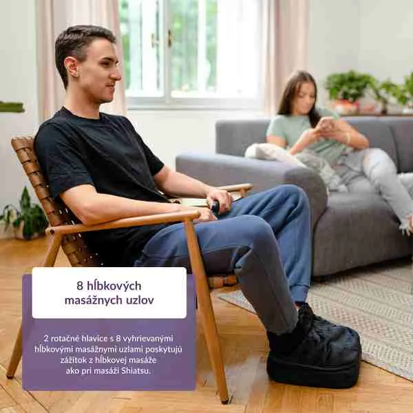 TrueLife RelaxFeet F3 1x1 ks, masážny prístroj na nohy