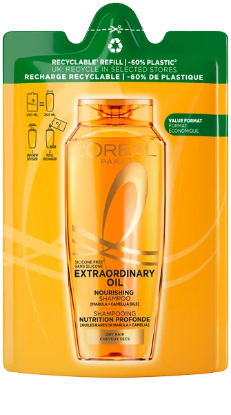 L'Oréal Paris Elseve Extraordinary oil náhradná náplň do šampónu