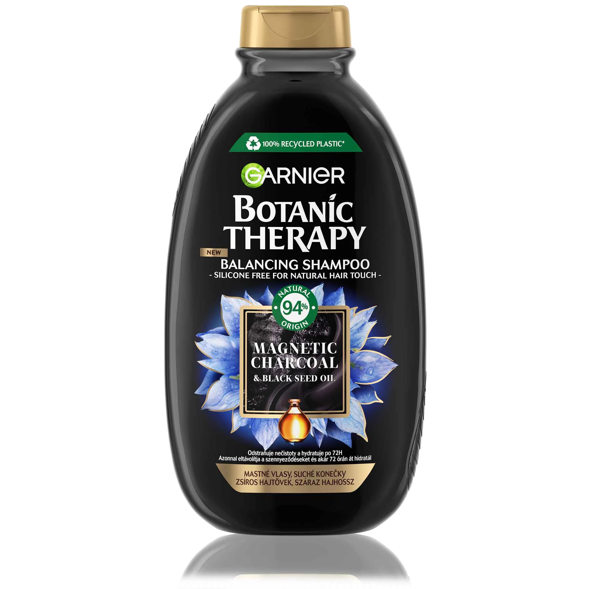 Garnier Botanic Therapy Magnetic Charcoal čistiaci šampón, 250 ml