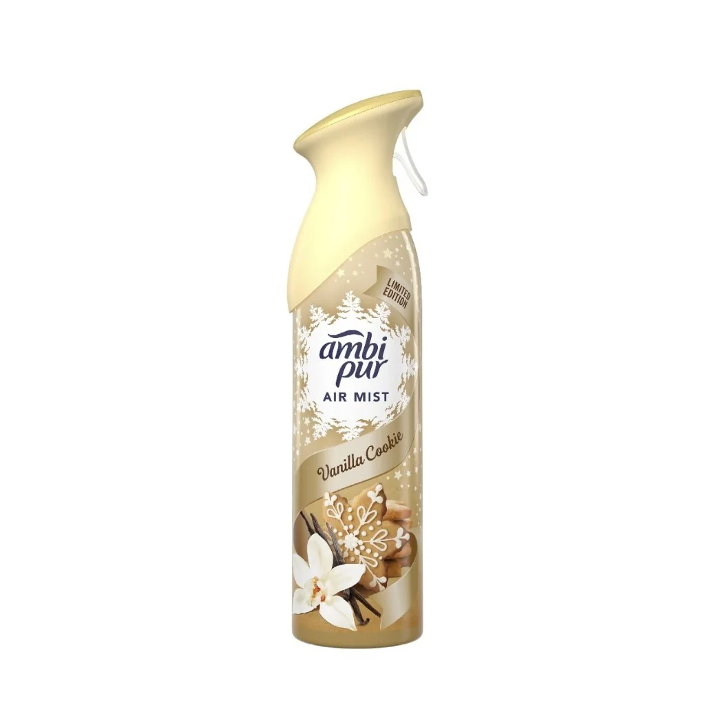 Ambi Pur osviežovač vzduchu sprej Vanilla Cookie 1×185 ml, osviežovač vzduchu