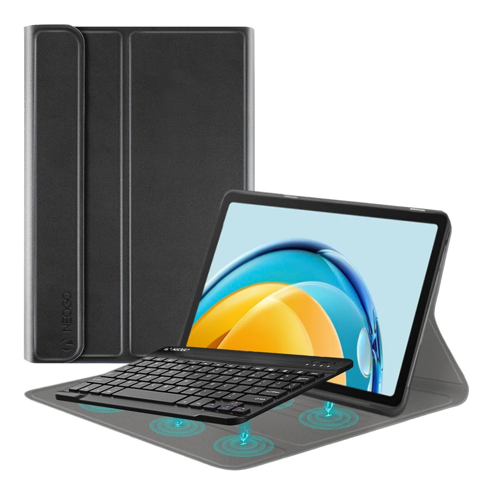 NEOGO Smart Cover Keyboard puzdro na Huawei MatePad SE 10.4'' 2022 čierne