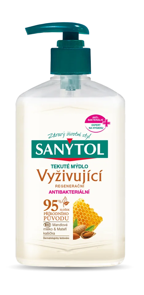 Sanytol antibakteriálne mydlo vyživujúce