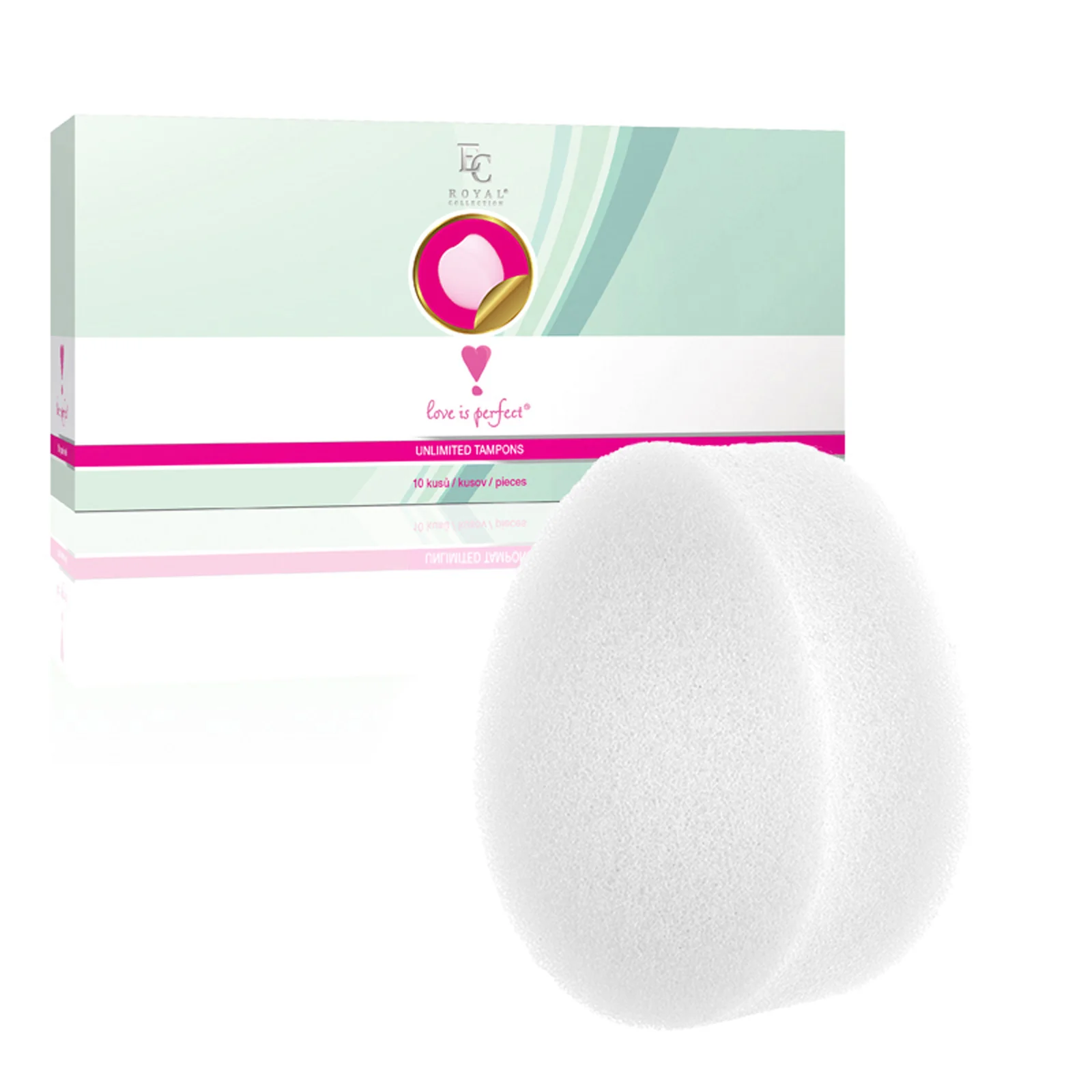 Hygienické Tampóny - Unlimited tampons 10 ks