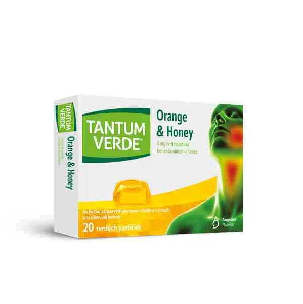 Tantum Orange Honey Lozenges