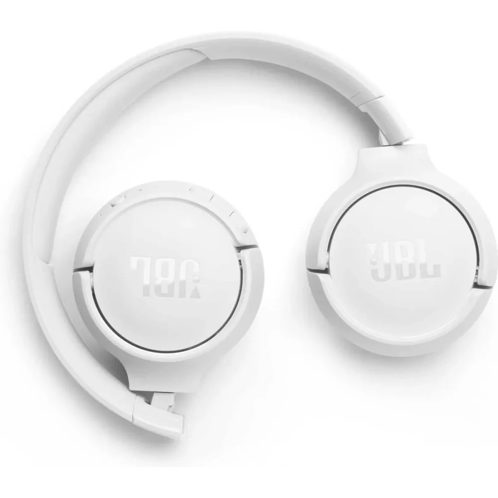 Slúchadlá BLUETOOTH na uši JBL TUNE 520BT WHITE 