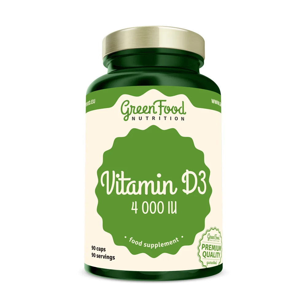 GreenFood Nutrition Vitamin D3 4000IU