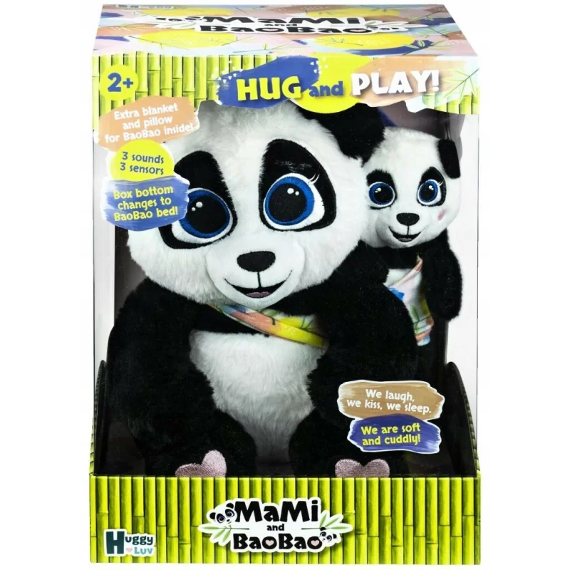 Luppy Luv Interaktívna Panda a Baby Panda (Mami & BaoBao) 