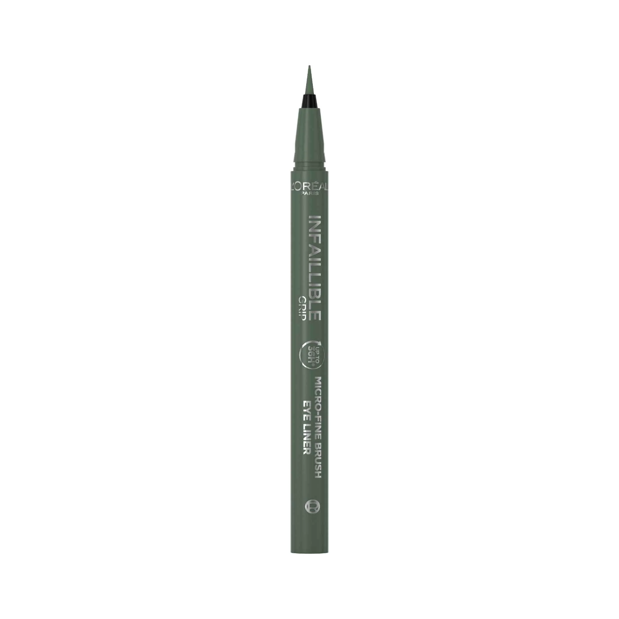 L´Oréal Paris Infaillible Grip 36h Micro-Fine liner 05 Sage Green zelená očná linka 1×0,4 g, očná linka