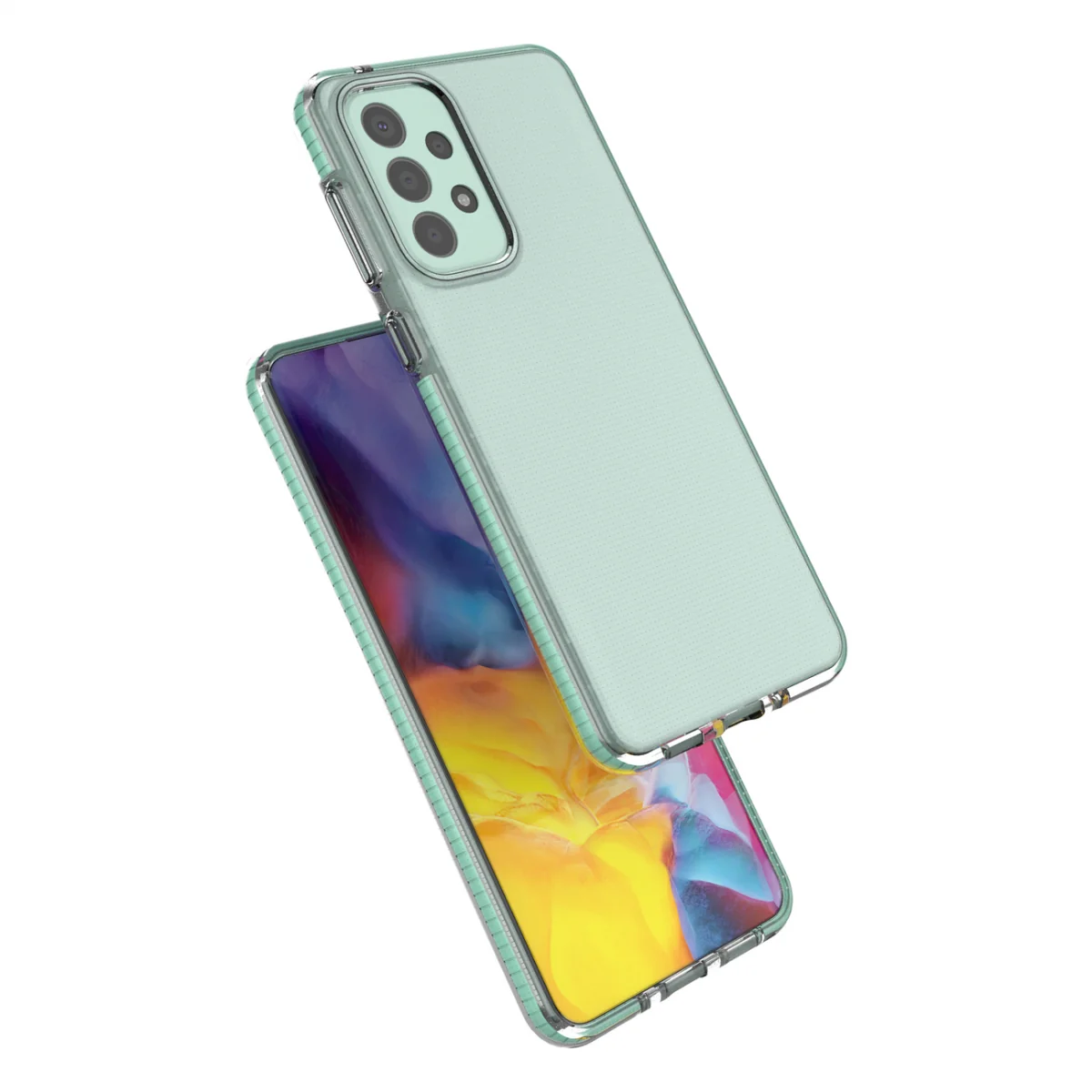 MG Spring Case silikónový kryt na Samsung Galaxy A33 5G, čierny 