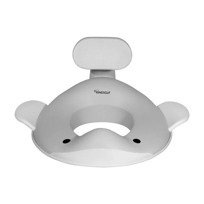 KINDSGUT - WC sedadlo Whale Light Grey 