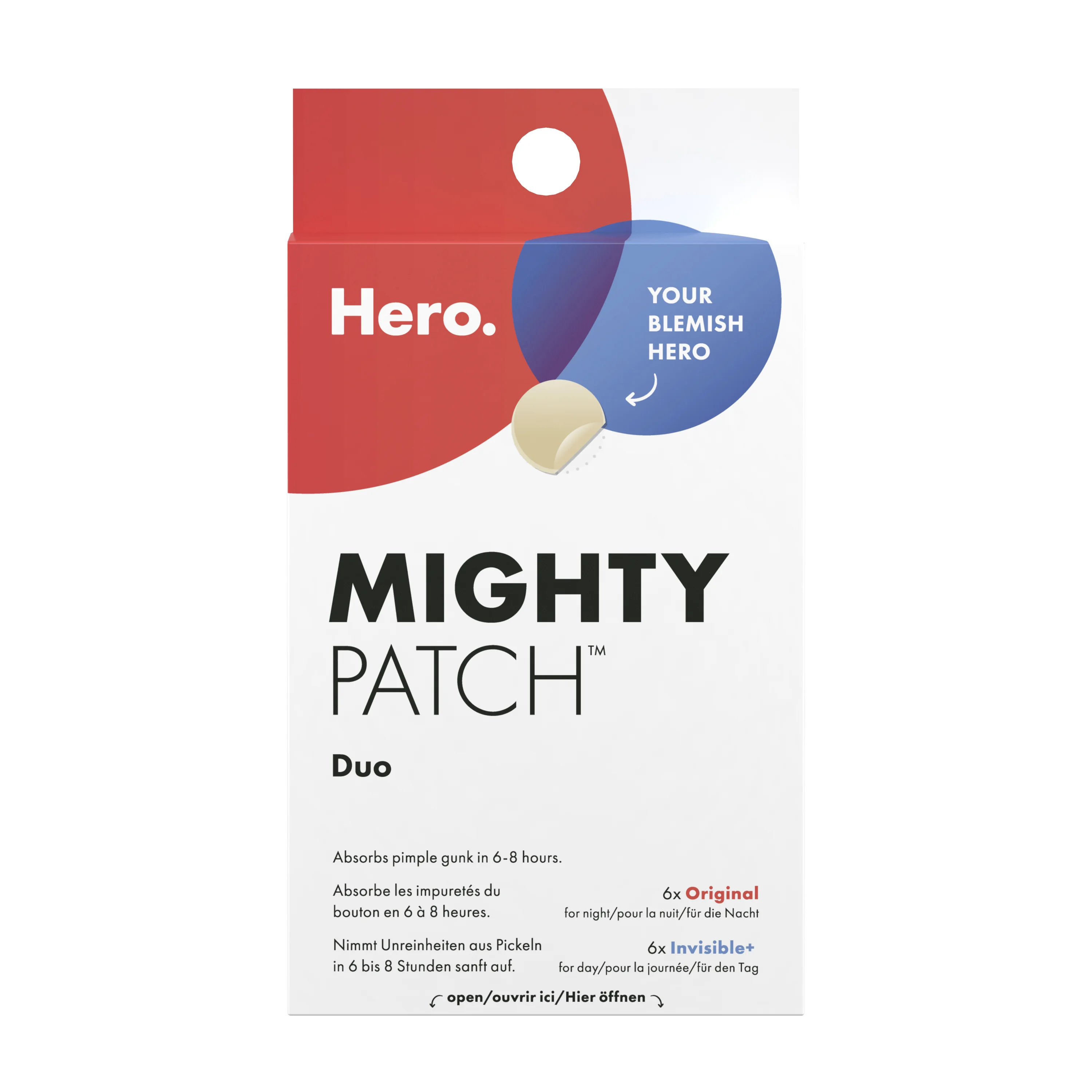 HERO Mighty Patch DUO - The ORIGINAL & INVISIBLE náplaste