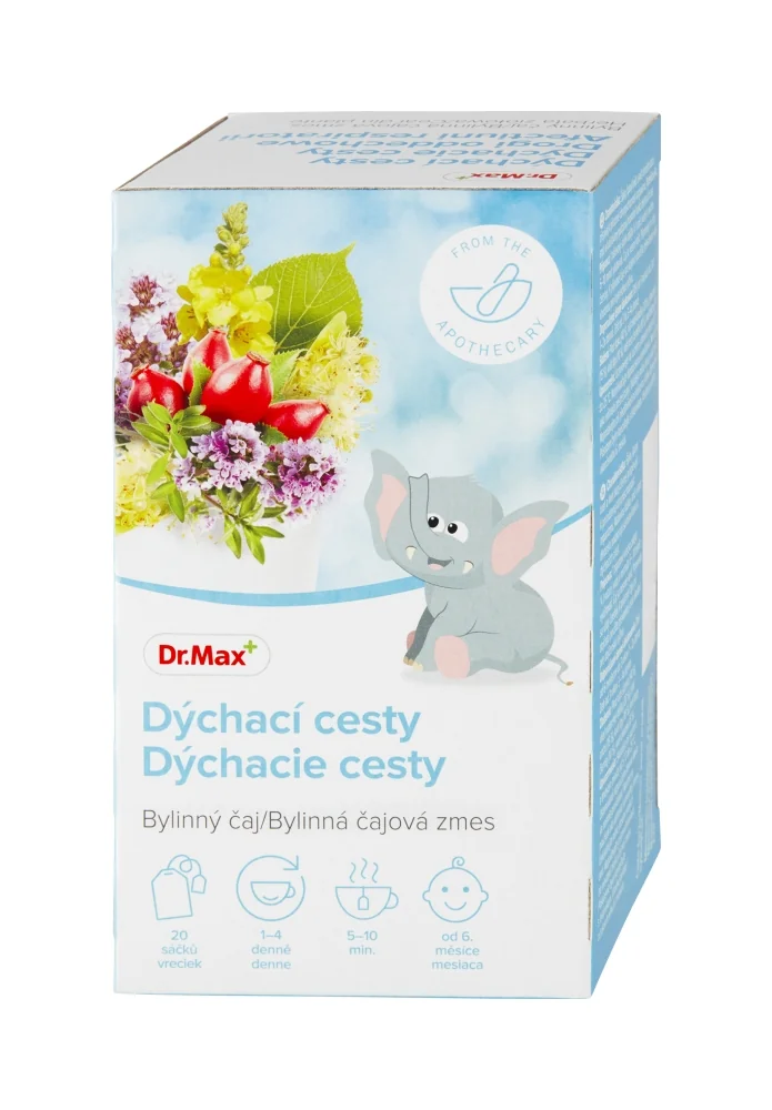 Dr. Max Dýchacie cesty 1×20 ks, čajová zmes