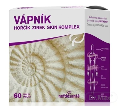 nefdesanté VÁPNIK HORČÍK ZINOK SKIN KOMPLEX