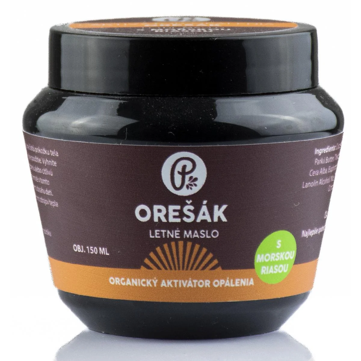 OREŠÁK - letné maslo s morskou riasou 150ml