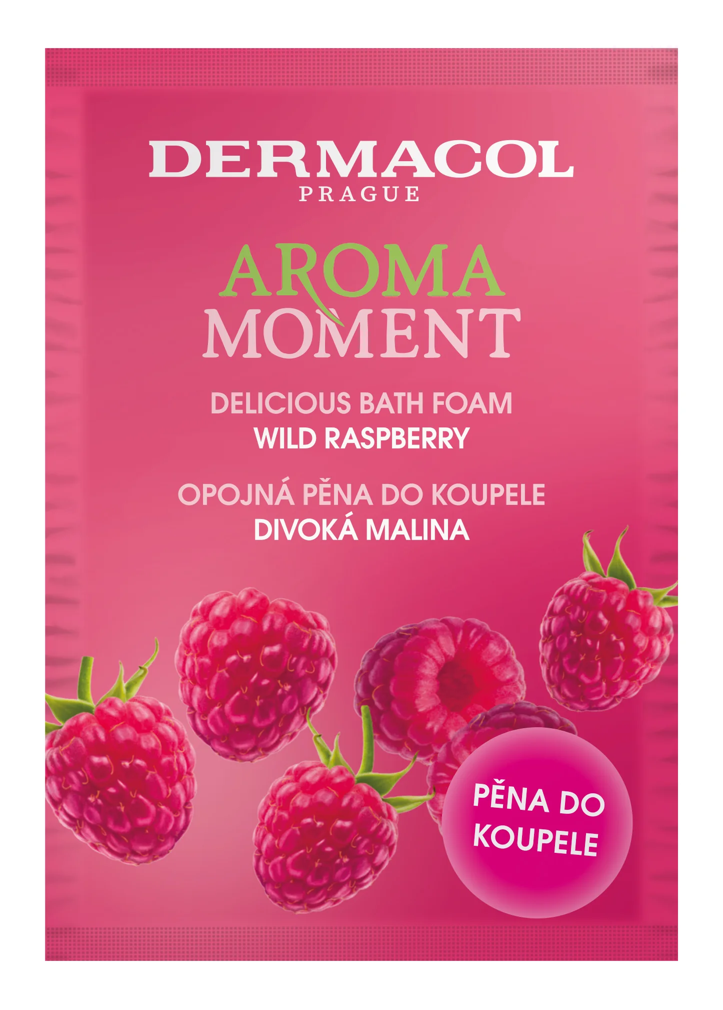 Dermacol Aroma Moment pena do kúpeľa Divoká malina