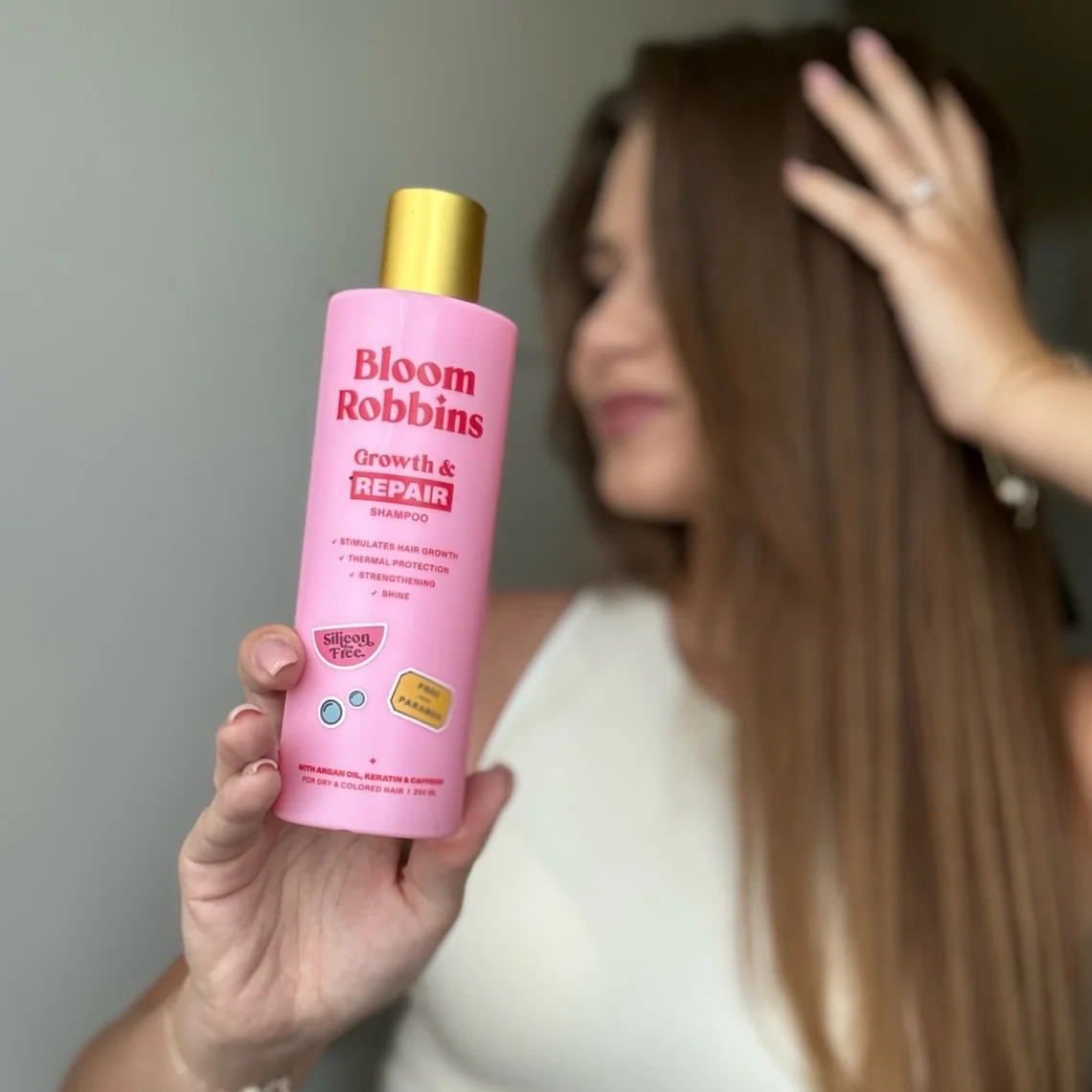 BLOOM ROBBINS šampón na suché a poškodené vlasy s keratínom 1×250 ml, šampón