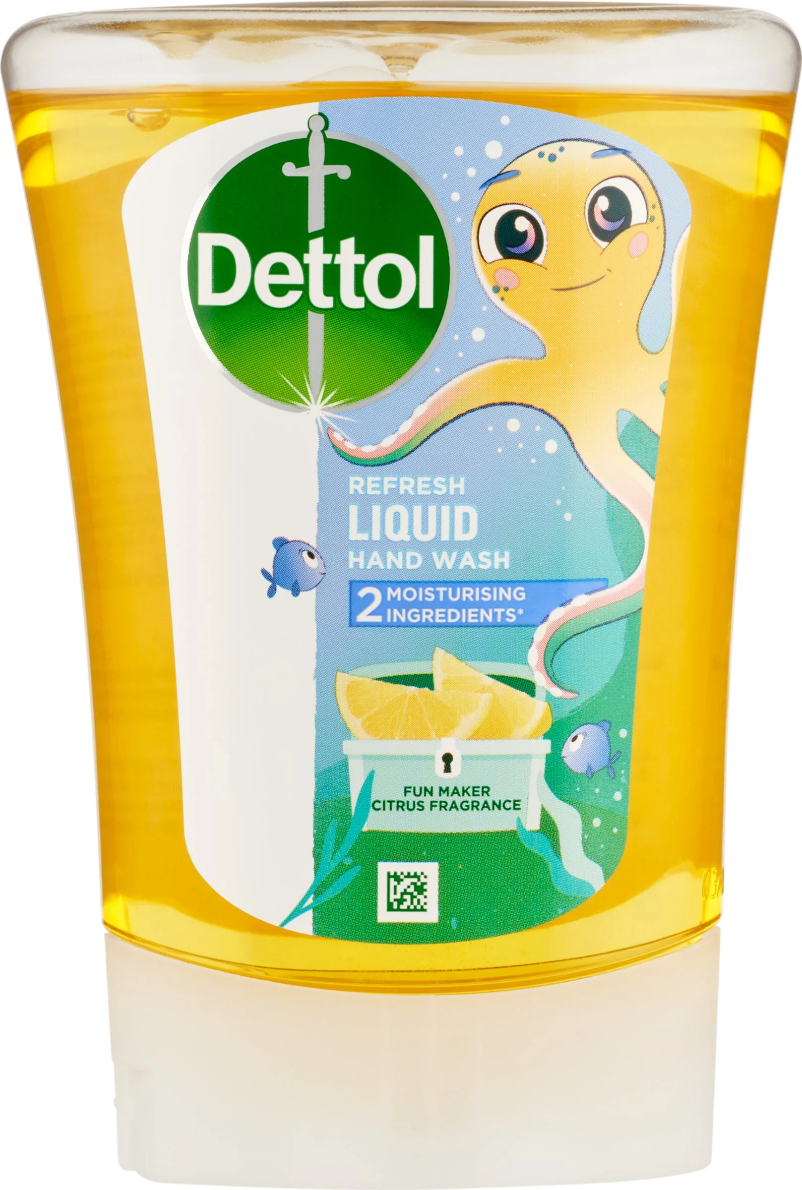 DETTOL Kids Náplň do bezdotykový dávkovače Bavič 250 ml 1× 250 ml, náhradná náplň