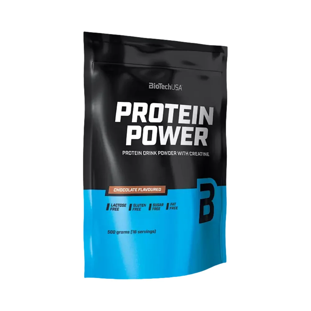 BioTech USA Protein Power 500 g jahoda-banán